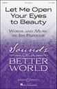 Let Me Open Your Eyes to Beauty SSA choral sheet music cover